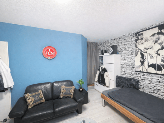 Studio zum Kauf 86.000 € 1 Zimmer 25 m² 1. Geschoss St Peter Nürnberg 90478
