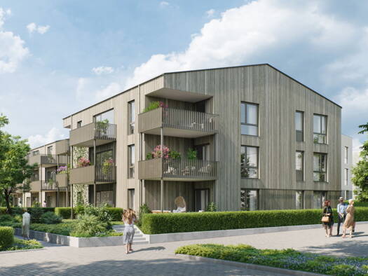 Terrassenwohnung zum Kauf - Neubau provisionsfrei 435.000 € 3 Zimmer 79 m² EG Offnadinger Straße 4 Kirchhofen Ehrenkirchen 79238