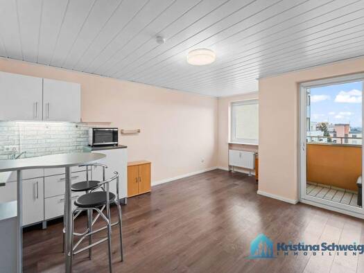 Studio zur Miete 460 € 1 Zimmer 30 m² 7. Geschoss frei ab sofort Nordstadt Fürth 90765