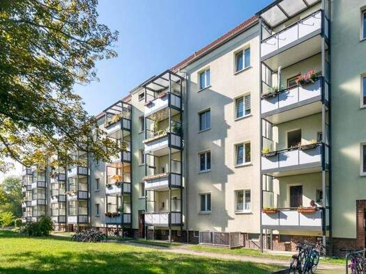 Studio zur Miete 343 € 1 Zimmer 36,3 m² 2. Geschoss Scheffelstraße 48c Connewitz Leipzig 04277
