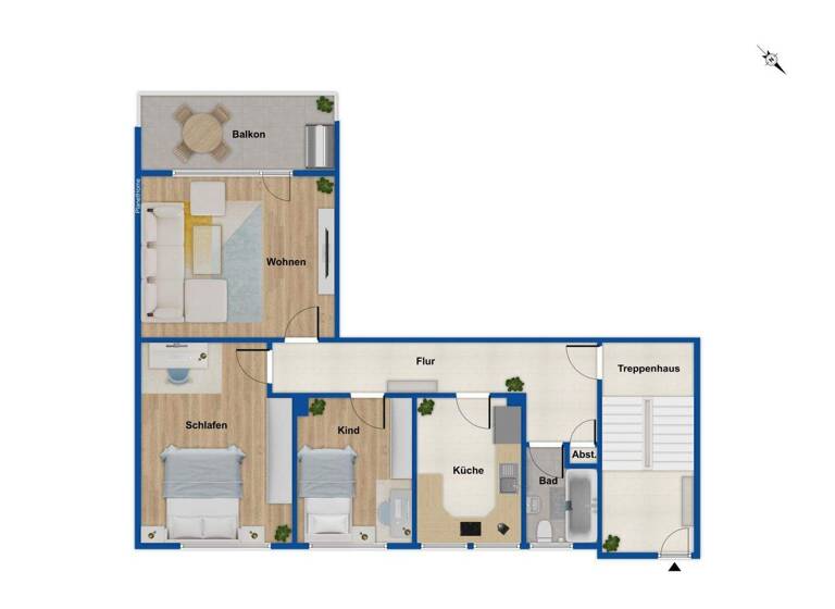 Wohnung zum Kauf 99.000 € 3 Zimmer 71 m² Dahlerau Radevormwald 42477