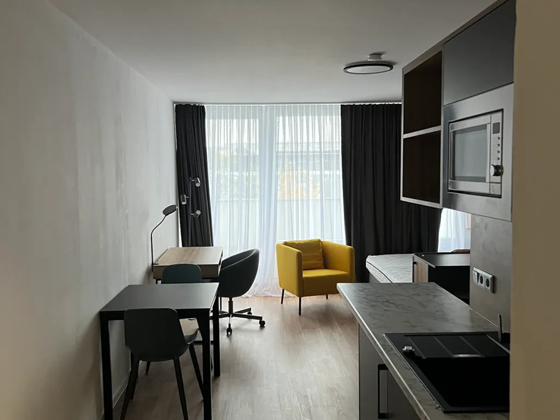 Studio zur Miete 1.200 € 1 Zimmer 29 m² frei ab sofort Rosenheimer Straße 30 Haidhausen - Süd München 81669