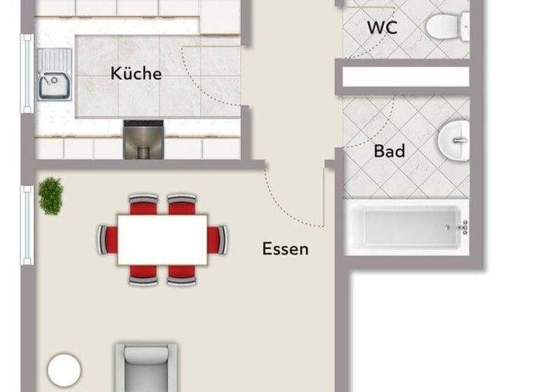 Wohnung zum Kauf 189.000 € 2 Zimmer 54 m² 4. Geschoss frei ab sofort Waiblingen 71332