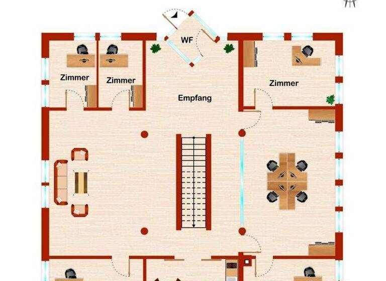 Bürogebäude zum Kauf als Kapitalanlage geeignet 780.000 € 15 Zimmer 625,1 m² Kastl 84556