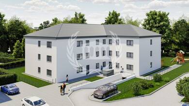 Wohnung zum Kauf - Neubau provisionsfrei 399.000 € 4 Zimmer 91,4 m² 2. Geschoss Köfering Köfering 93096
