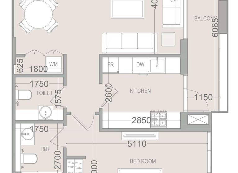 Wohnung zum Kauf provisionsfrei 494.755 € 2 Zimmer 74,6 m² Dubai 00000