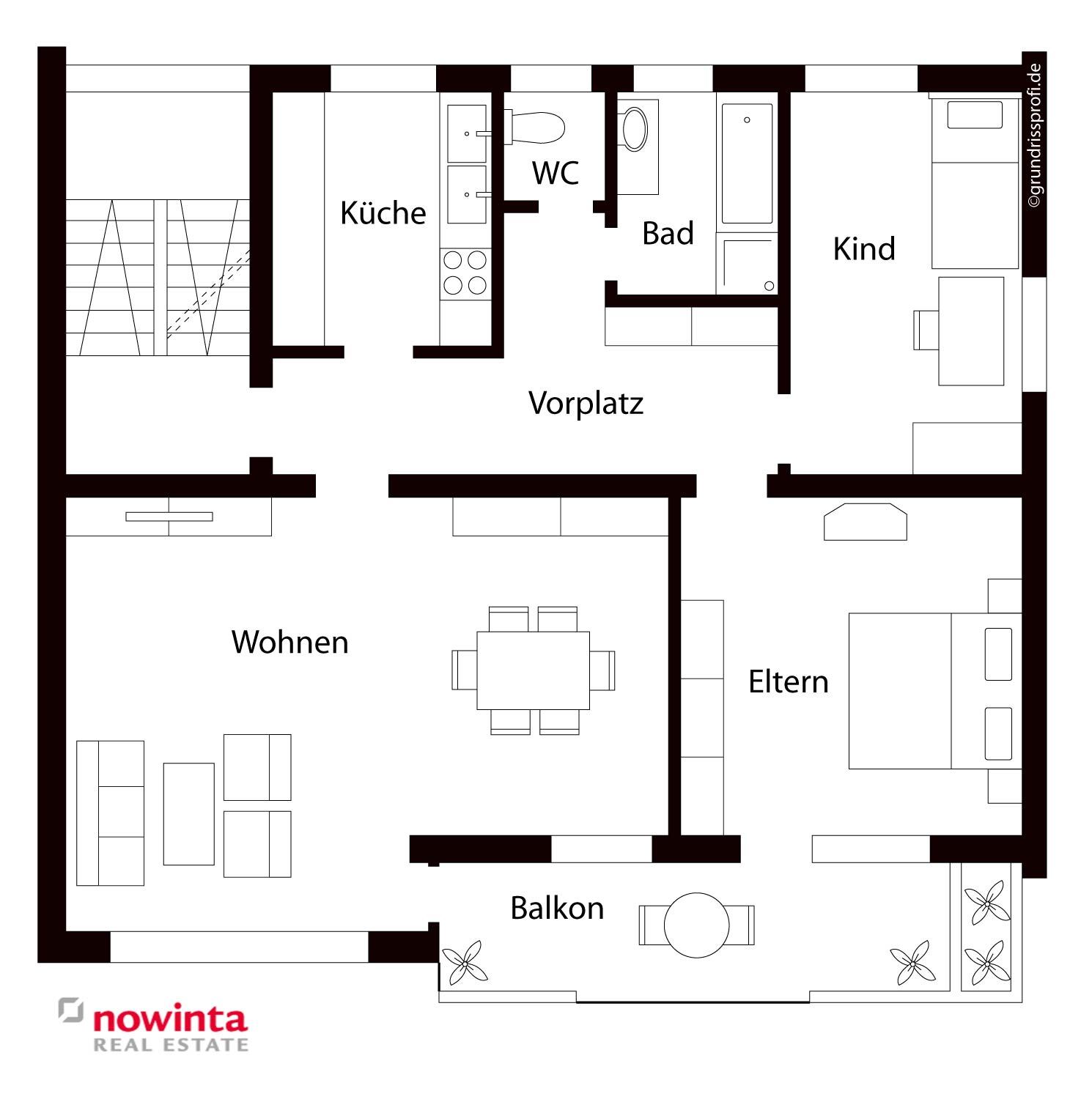 Wohnung zum Kauf 245.000 € 3,5 Zimmer 84 m²<br/>Wohnfläche ab sofort<br/>Verfügbarkeit Wasseralfingen östl. Bahnlinie Aalen 73433