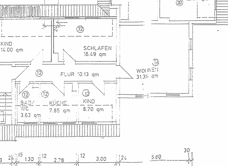 Wohnung zur Miete 690 € 4 Zimmer 92 m² frei ab sofort Meiningen 98617