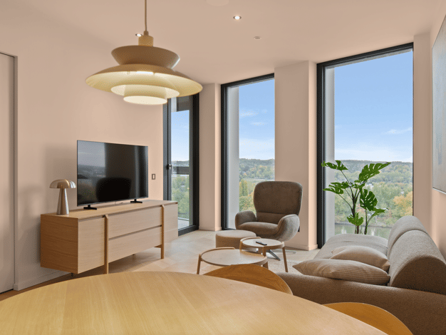 Wohnung zur Miete 2.680 € 2 Zimmer 69,5 m² 8. Geschoss frei ab sofort Ostend Innenstadt IV 60314