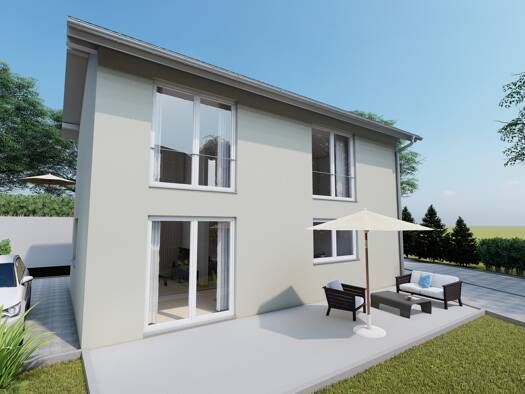 Haus zum Kauf - Erstbezug provisionsfrei 599.000 € 3 Zimmer 100 m² 236 m² Grundstück Großkarolinenfeld Großkarolinenfeld 83109