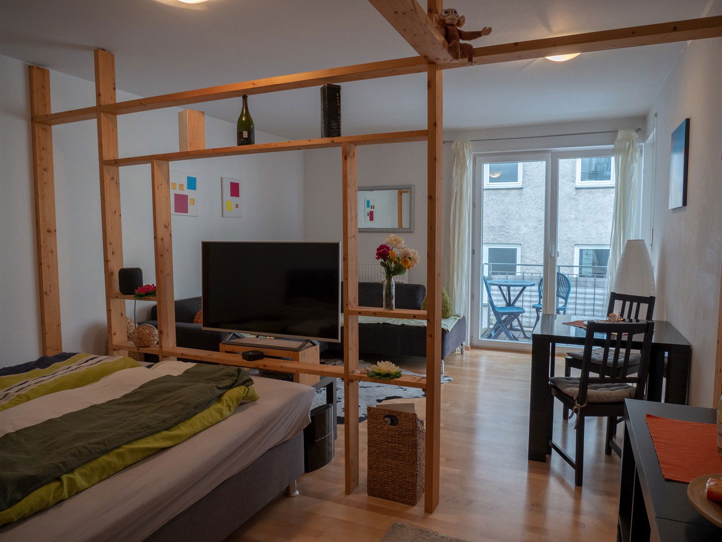 Wohnung zur Miete 1.200 € 1 Zimmer 43 m²<br/>Wohnfläche 2.<br/>Geschoss Adlzreiterstraße 16 Am Schlachthof München 80337