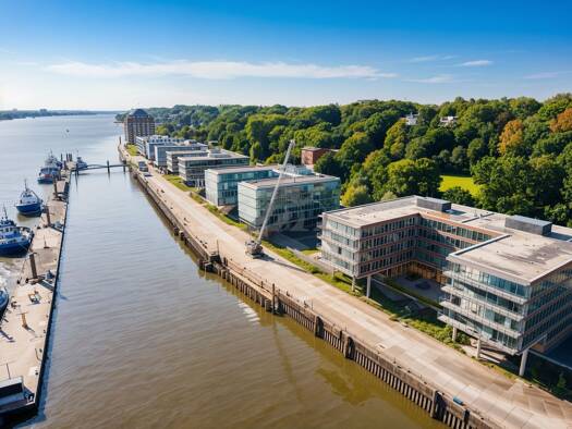 Büro zur Miete provisionsfrei 17,50 € 730 m² Bürofläche teilbar ab 334 m² Neumühlen 9 Ottensen Altona 22763
