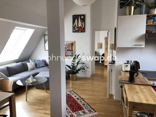 Studio zur Miete Tauschwohnung 1.000 € 2 Zimmer 65 m² 5. Geschoss Neustadt Hamburg 20459