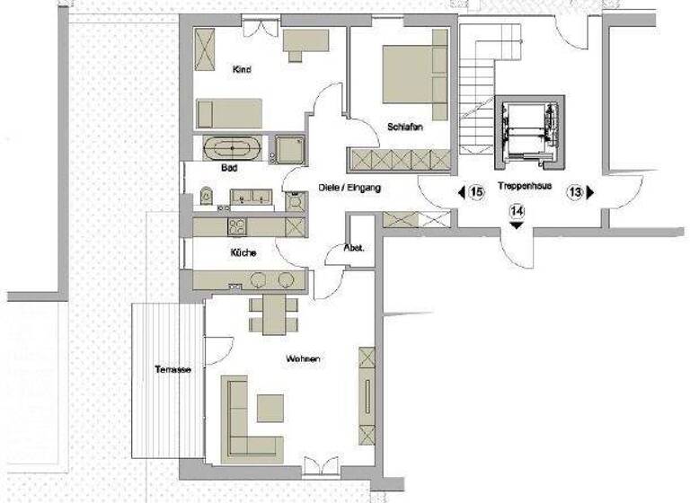 Wohnung zum Kauf 459.900 € 3 Zimmer 89,2 m² Striesen-Süd Dresden 01309