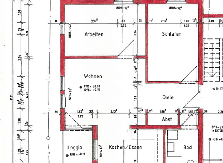 Wohnung zum Kauf 220.000 € 3 Zimmer 79,3 m² EG Storchengasse 5 Herbertingen 88518
