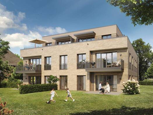 Penthouse zum Kauf - Neubau provisionsfrei 389.000 € 3 Zimmer 86,9 m² 2. Geschoss Leostraße 26 Hövelhof 33161