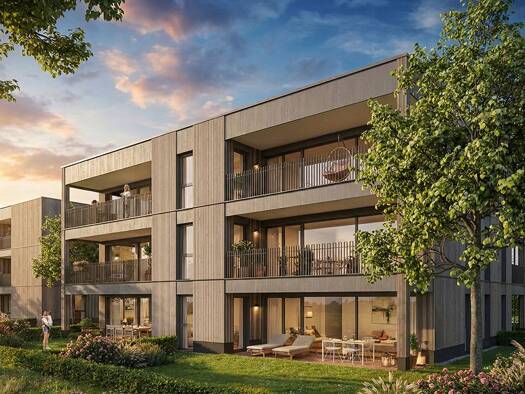 Terrassenwohnung zum Kauf - Erstbezug provisionsfrei 359.000 € 2 Zimmer 54,8 m² 1. Geschoss Lorettoweg 11, 13 und 13a Lustenau 6890