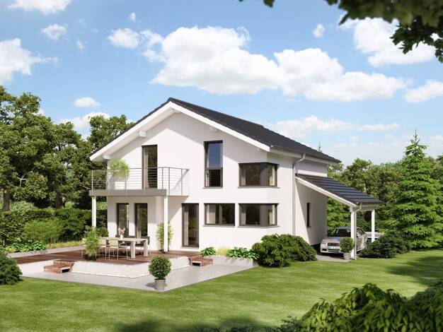 Haus zum Kauf provisionsfrei 568.965 € 4 Zimmer 136 m² 856 m² Grundstück Beller Hauptstr. 13 Wiebelsheim 56291