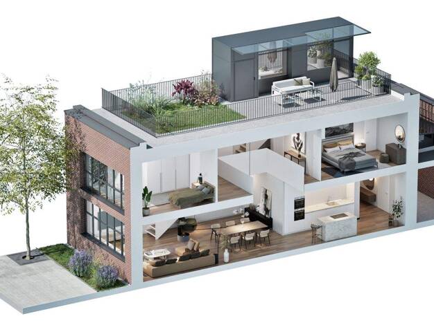 Stadthaus zum Kauf - Neubau provisionsfrei 1.695.700 € 4 Zimmer 165,6 m² Stadtjägerstraße 10 Innenstadt Augsburg 86152