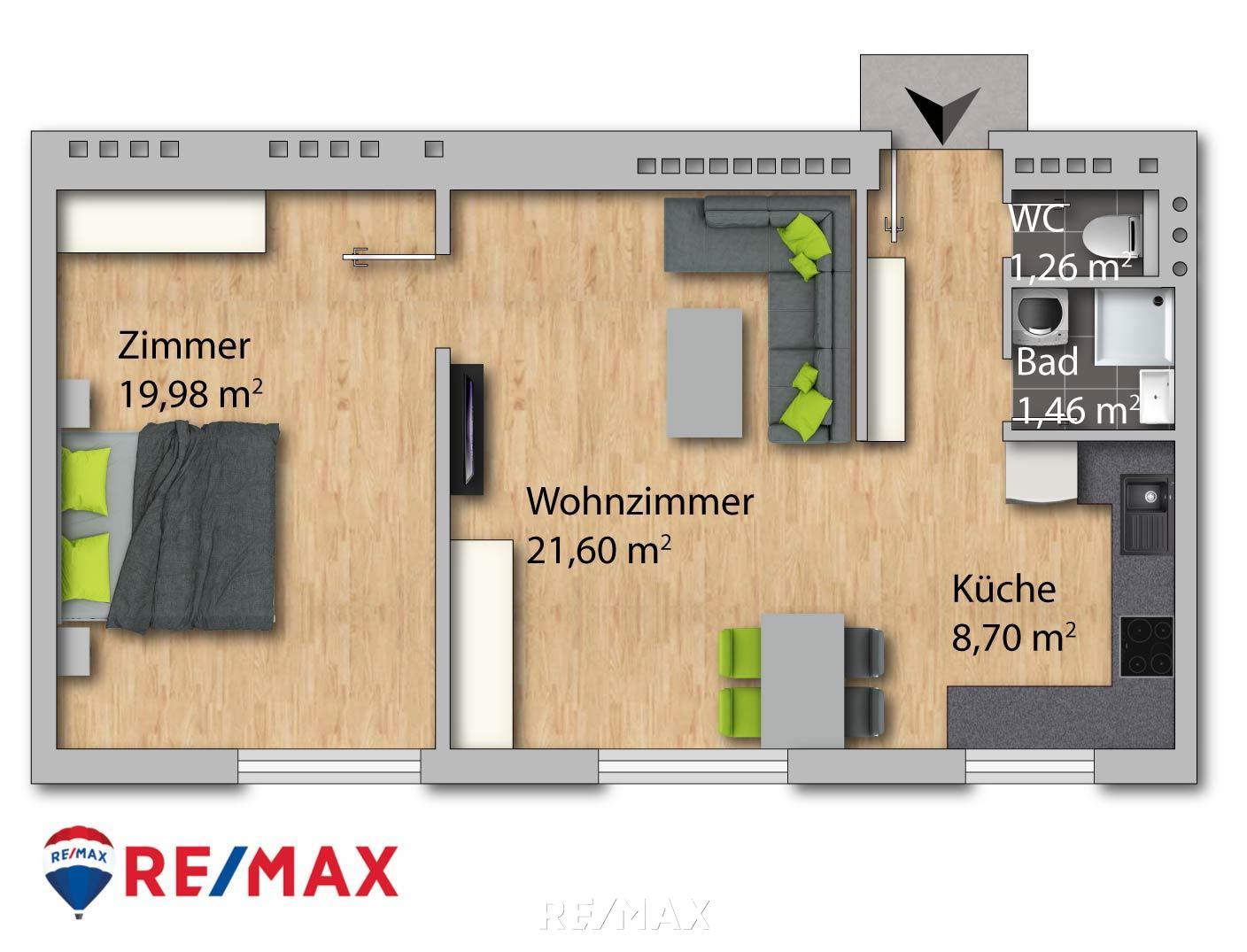 Wohnung zum Kauf 235.000 € 2 Zimmer 57 m²<br/>Wohnfläche 4.<br/>Geschoss 01.04.2025<br/>Verfügbarkeit Wien, Ottakring 1160