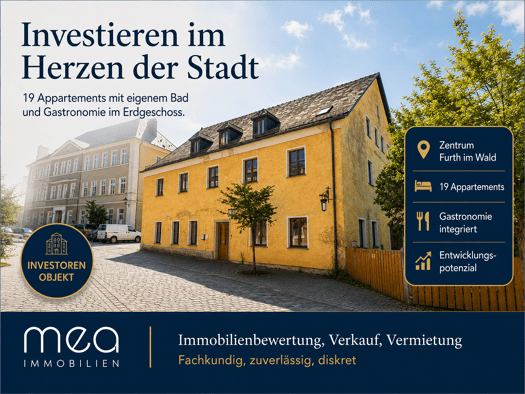 Hotel zum Kauf 284.000 € 19 Betten 30 m² Gastrofläche Furth Furth im Wald 93437