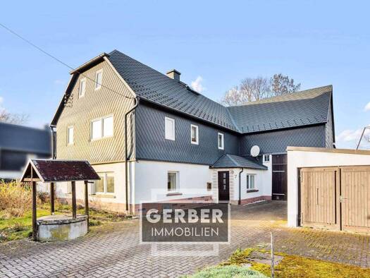 Bauernhaus zum Kauf 89.000 € 8 Zimmer 150 m² 1.200 m² Grundstück Haidefeld Gefell 07926