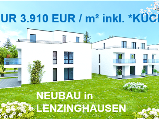 Terrassenwohnung zum Kauf - Erstbezug provisionsfrei 324.500 € 3 Zimmer 83 m² Westerenger Enger 32130