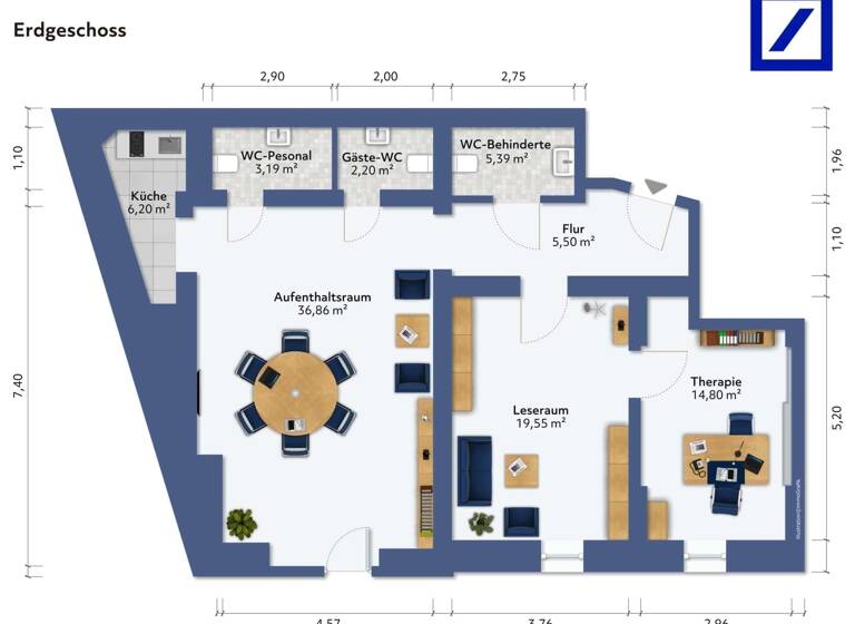 Wohnung zum Kauf 195.000 € 3 Zimmer 95 m²<br/>Wohnfläche Connewitz Leipzig 04277