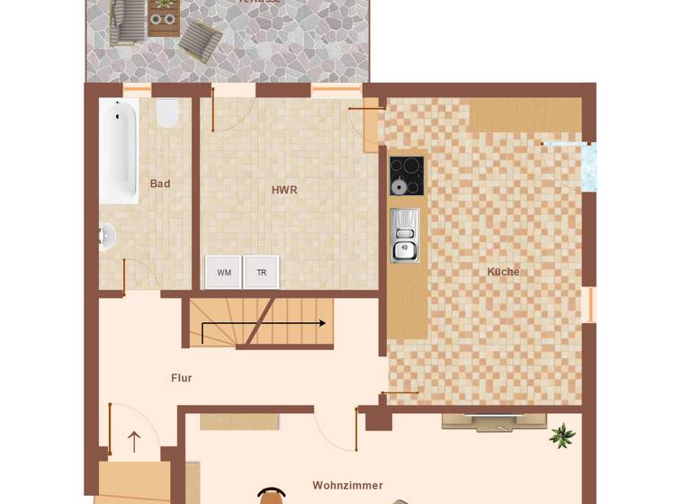 Einfamilienhaus zum Kauf 249.000 € 3 Zimmer 105 m² 747 m² Grundstück Elsfleth 26931