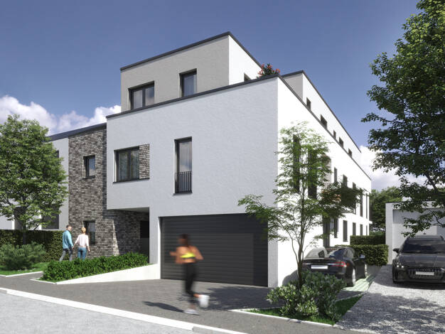 Terrassenwohnung zum Kauf - Erstbezug provisionsfrei 295.900 € 2 Zimmer 44,8 m² EG frei ab sofort Praunheim Frankfurt am Main 60439