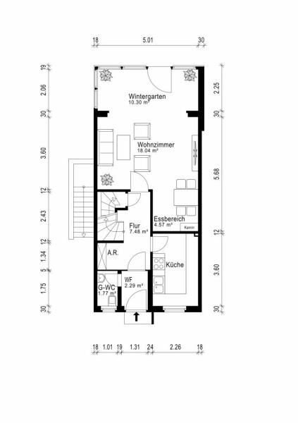 Reihenendhaus zum Kauf 289.000 € 3 Zimmer 97,5 m²<br/>Wohnfläche 215 m²<br/>Grundstück Neugraben - Fischbek Hamburg 21149