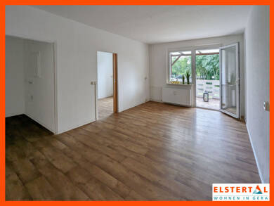 Wohnung zur Miete 431 € 2 Zimmer 70 m² EG Osterburgstraße 7 Bieblach-Ost Gera 07552
