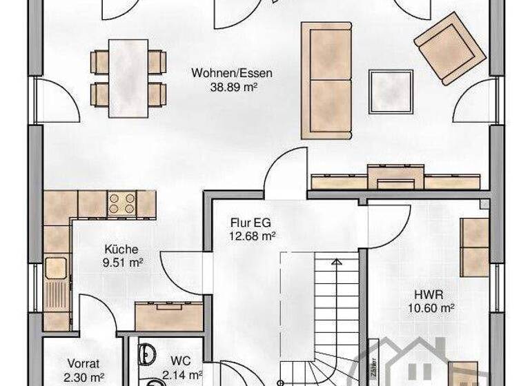 Einfamilienhaus zum Kauf provisionsfrei 429.000 € 5 Zimmer 135 m² 710 m² Grundstück Oberwörnitz Wörnitz 91637