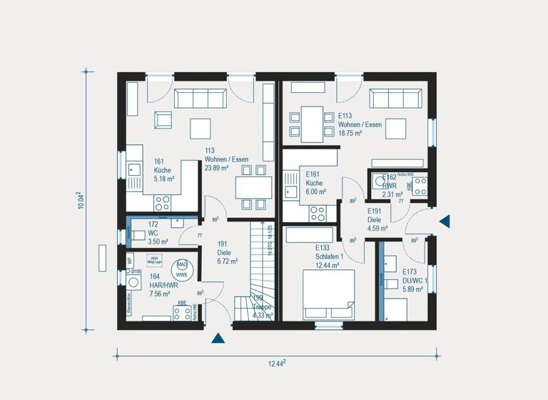 Mehrfamilienhaus zum Kauf provisionsfrei 768.950 € 6 Zimmer 200 m² 580 m² Grundstück Forchheim 79362