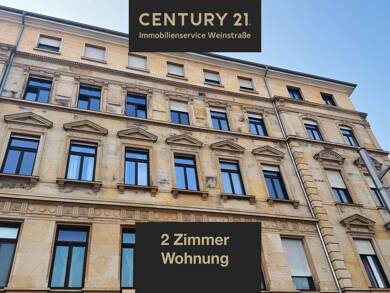 Wohnung zur Miete 1.250 € 2 Zimmer 90 m² 2. Geschoss frei ab sofort Oststadt - Nord Mannheim 68161