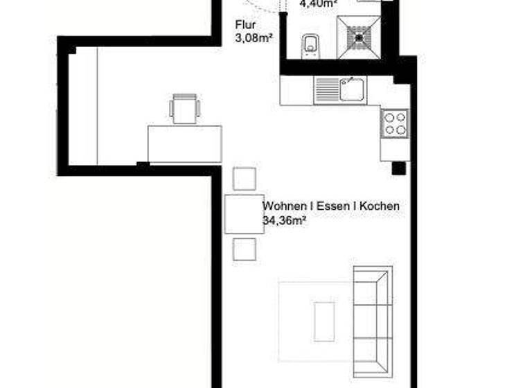 Studio zum Kauf provisionsfrei 251.000 € 1 Zimmer 52,1 m² 1. Geschoss frei ab 01.07.2027 Kürenz Trier / Petrisberg 54296