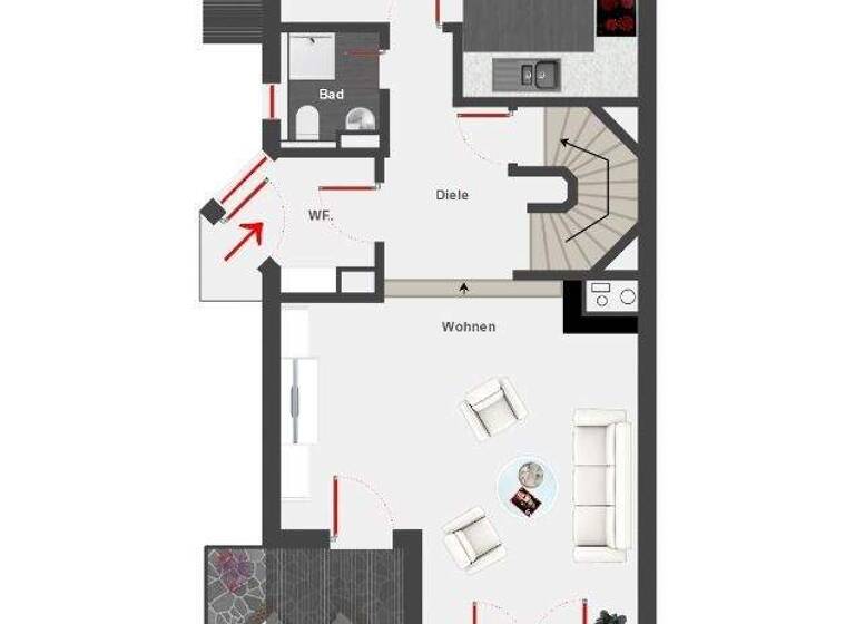 Doppelhaushälfte zur Miete 2.850 € 5 Zimmer 146 m² 378,4 m² Grundstück Eichenau 82223