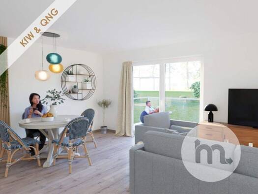 Terrassenwohnung zum Kauf 359.000 € 3 Zimmer 72,2 m² 1. Geschoss Am hohen Weg 8 Ehekirchen 86676