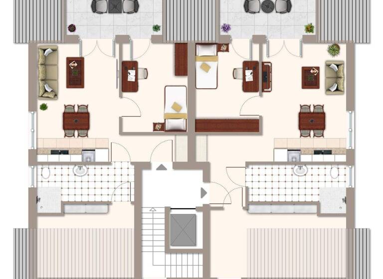 Wohnung zum Kauf - Erstbezug provisionsfrei 255.906 € 2 Zimmer 60,9 m² 2. Geschoss Ennigerloh 59320