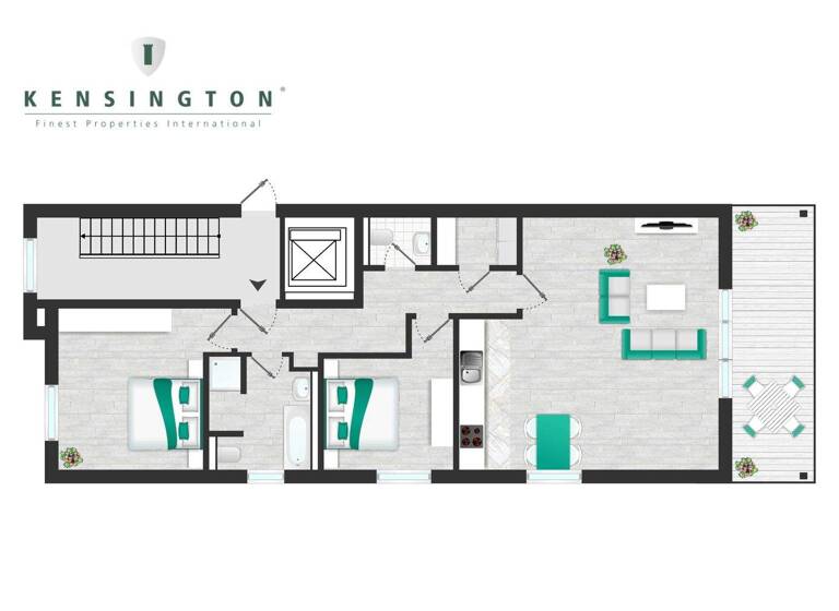 Wohnung zum Kauf 349.000 € 3 Zimmer 108 m² 1. Geschoss Bierden Achim 28832