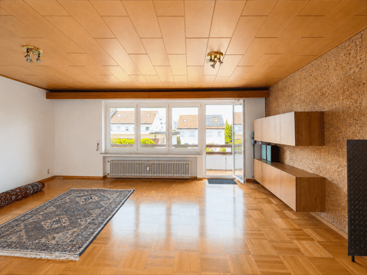 Wohnung zur Miete 1.100 € 2,5 Zimmer 92 m² 1. Geschoss Berkheim Esslingen am Neckar 73734