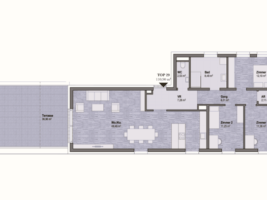 Wohnung zum Kauf - Erstbezug provisionsfrei 967.159 € 4 Zimmer 110,9 m² Sankt Leonhard Graz Geidorf 8010