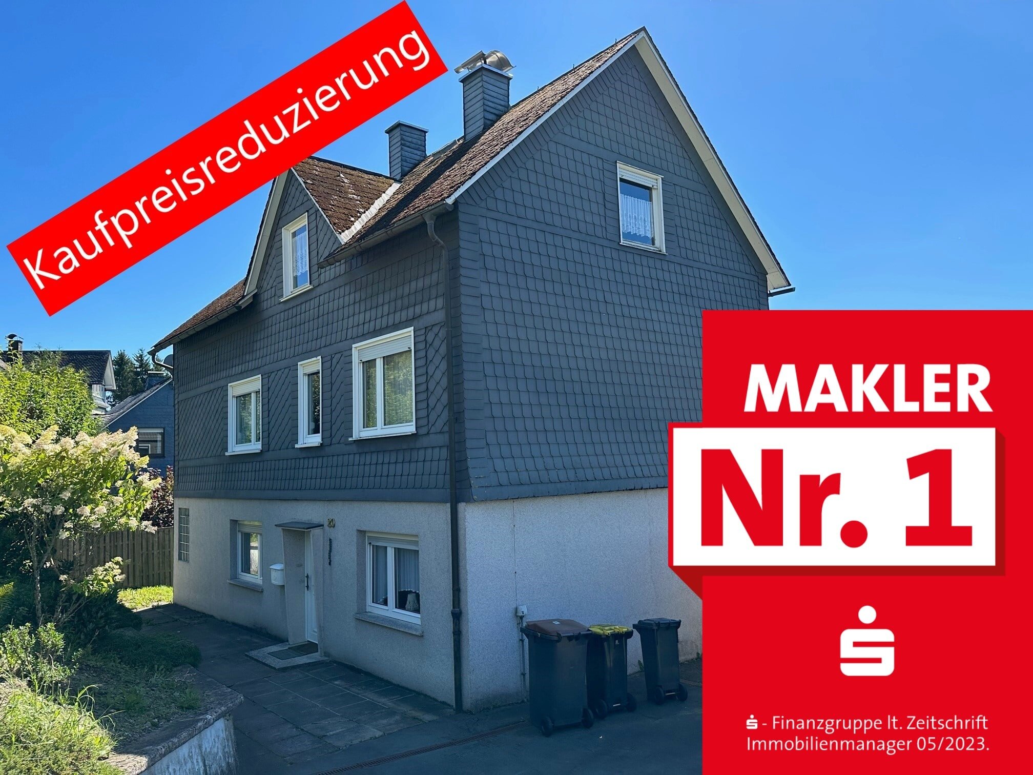 Einfamilienhaus zum Kauf 139.000 € 5 Zimmer 165 m²<br/>Wohnfläche 863 m²<br/>Grundstück Erndtebrück Erndtebrück 57339