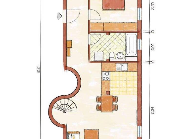 Maisonette zum Kauf 305.000 € 3 Zimmer 79,6 m² 3 Geschosse frei ab sofort Neufeldstraße 94 Knielingen Karlsruhe 76187