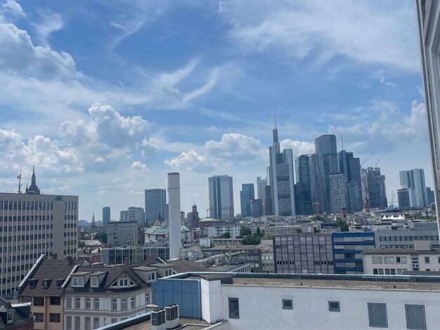 Studio zur Miete 640 € 1 Zimmer 35,3 m² 9. Geschoss frei ab sofort Albusstraße 17 Innenstadt Frankfurt am Main 60313