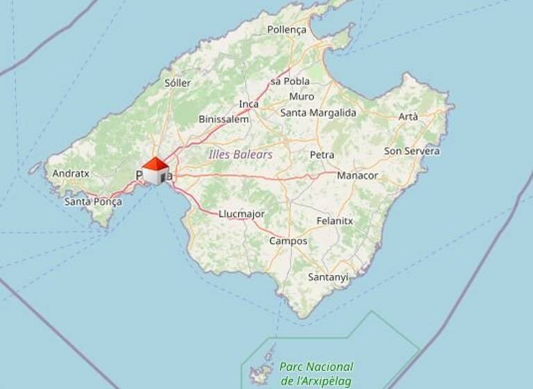 Wohnung zur Miete 2.750 € 5 Zimmer 135 m² 4. Geschoss Palma De Mallorca 07004