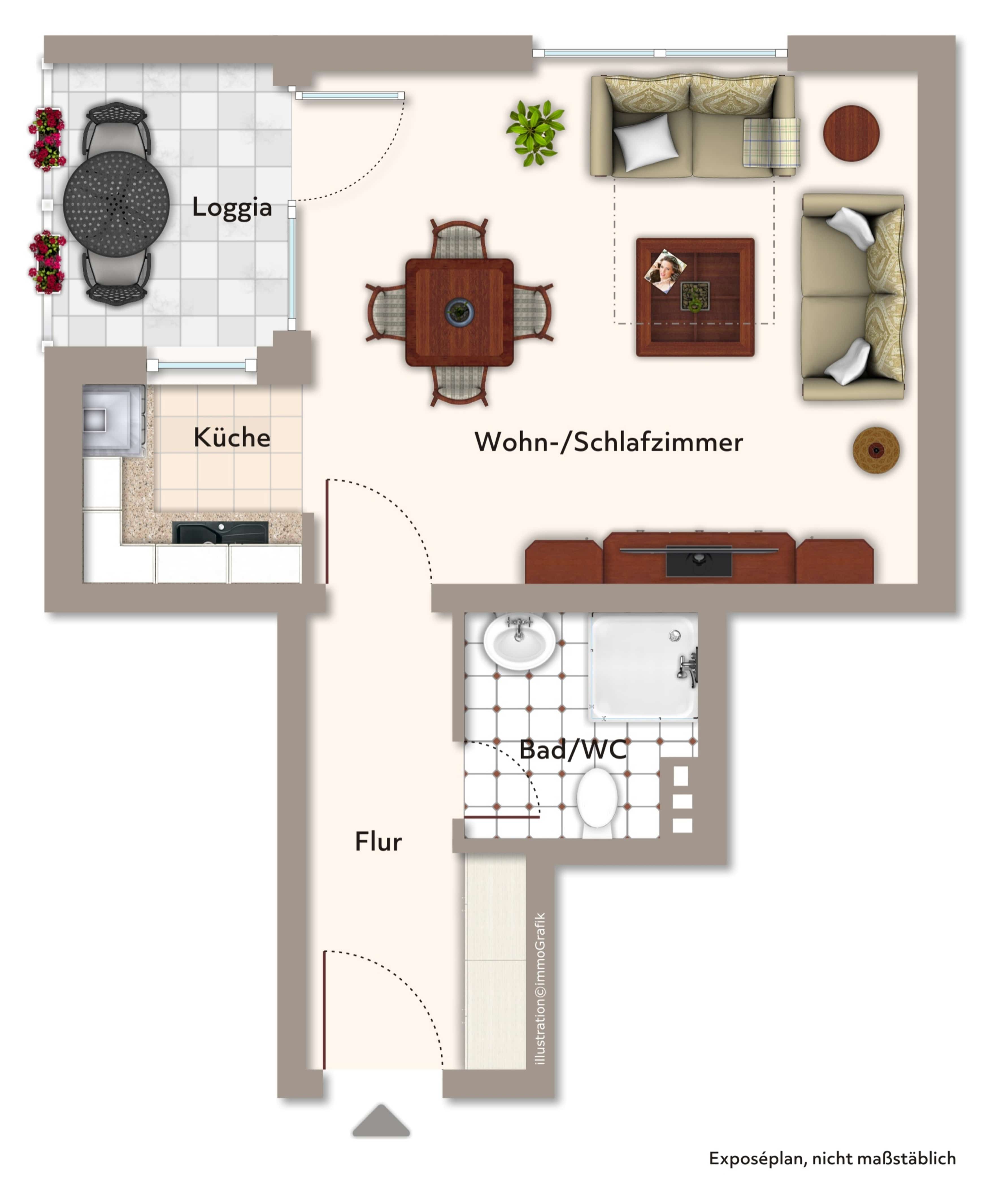 Wohnung zum Kauf 120.000 € 1 Zimmer 35 m²<br/>Wohnfläche Büchenbach - Nord Erlangen 91056