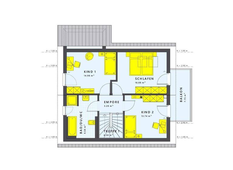 Einfamilienhaus zum Kauf - Erstbezug 486.000 € 4 Zimmer 133 m² 359 m² Grundstück Krumbach Krumbach (Schwaben) 86381