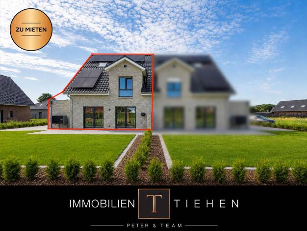 Doppelhaushälfte zur Miete - Erstbezug 1.600 € 6 Zimmer 132 m² frei ab 01.08.2026 Franz-Rothkötter-Straße 3 Altstadt Meppen / Versen 49716