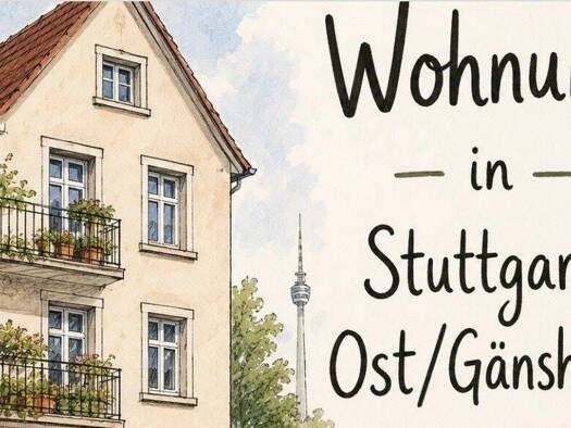 Wohnung zur Miete 1.617 € 3 Zimmer 89 m² Geschoss 2/3 frei ab 01.10.2026 Ost Stuttgart 70184